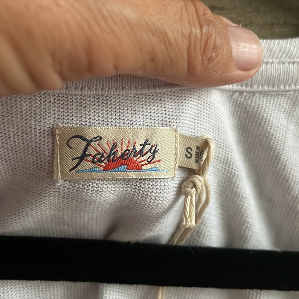 Faherty tank top, size S; new - Picture 3 of 5
